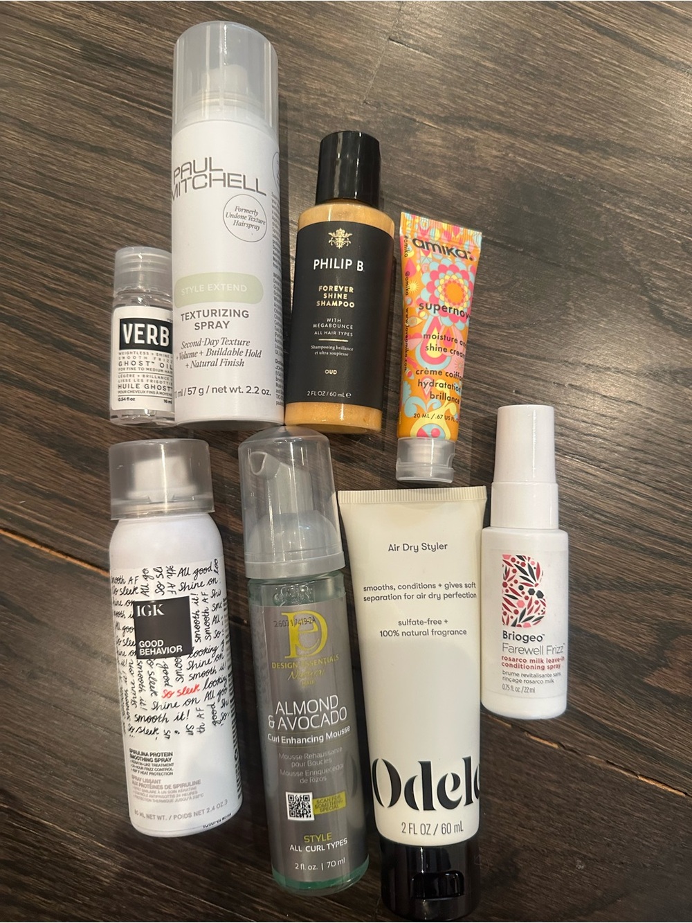 High end hair care - mixed assortment products
